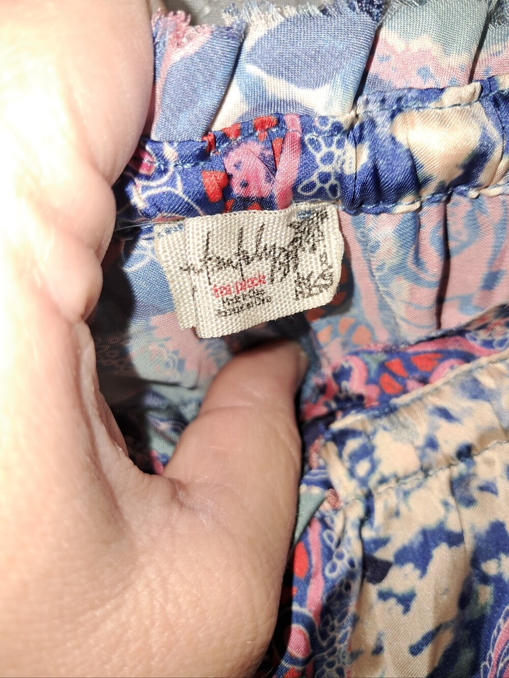Intimately by Free People brand Women's size xs Flowy lounge floral design pant - Picture 6 of 8
